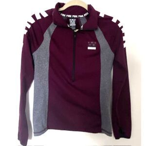 Pink Victorias Secrets Wine Gray Ultimate Sweatshirt Sz S